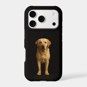 Black 4 Luxe iPhone 17 Pro, Minimalist Labrador