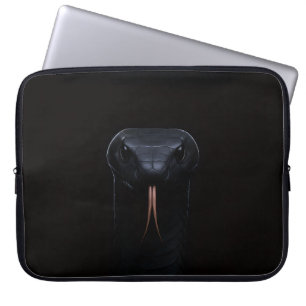 Black 4 Luxe Laptop Sleeve, Black Mamba Sleeve