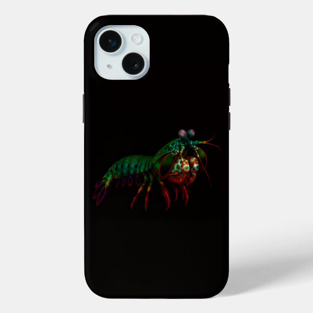 Black 4 Luxe, Mantis Shrimp iPhone 15 Plus Case-Mate iPhone Case (Back)