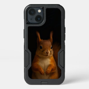 Black 4 Luxe OtterBox iPhone 13 coque, écureuil ro