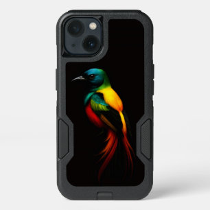 Black 4 Luxe OtterBox iPhone 13 Coque, Rainbow Bir