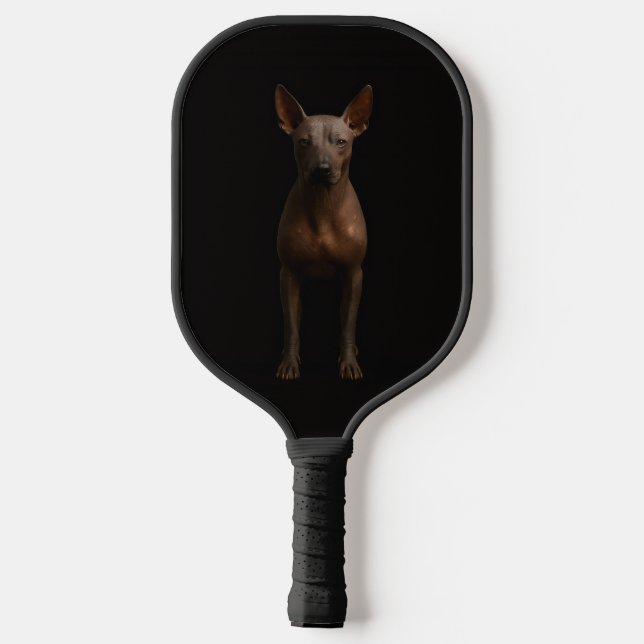 Black 4 Luxe Pickleball Paddle, Argentina Pila Dog Pickleball Paddle (Back)