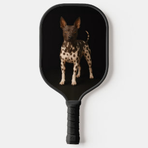 Black 4 Luxe Pickleball Paddle, Hairless Terrier Paddle