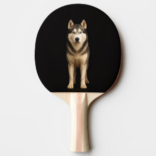 Black 4 Luxe ping pong paddle, Icy Elite Husky Paddle