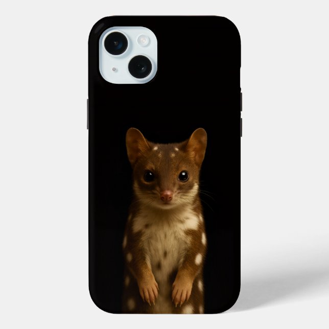 Black 4 Luxe, Sweet Quoll iPhone 15 Plus Case-Mate iPhone Case (Back)