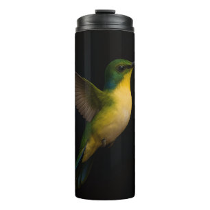 Black 4 Luxe Thermal Tumbler with Flying Bird