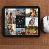 Black 7 Photo Collage | Loving Life with You