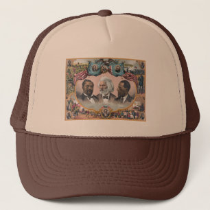 Black Abolitionist Heroes, Bailey Douglass Trucker Hat