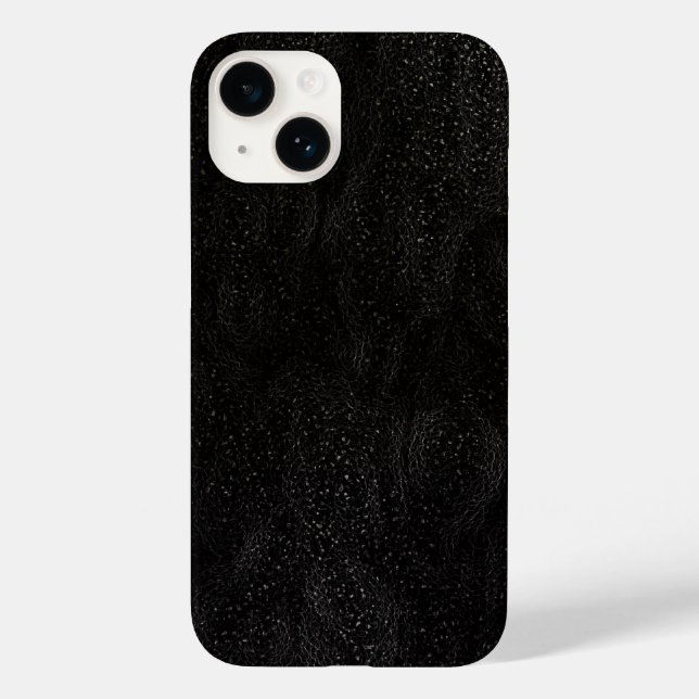 Black Abstract Outer Space Astronomical Design Case-Mate iPhone Case (Back)