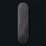Black abstract pattern skateboard<br><div class="desc">Black and white abstract pattern</div>