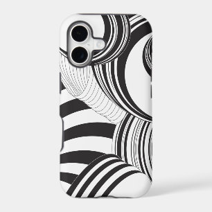 Black Abstract Phone Case