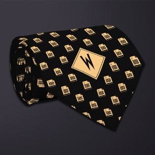 Black Accountant Spreadsheet  Tie