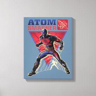 Black Adam   Atom Smasher Character Graphic Canvas Print