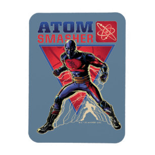 Black Adam   Atom Smasher Character Graphic Magnet