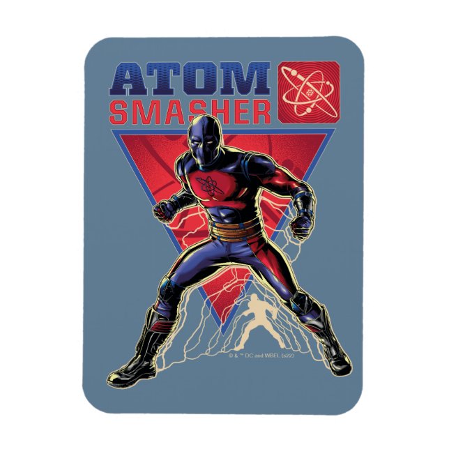 Black Adam | Atom Smasher Character Graphic Magnet (Vertical)