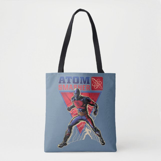 Black Adam | Atom Smasher Character Graphic Tote Bag (Front)