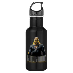 Black Adam Character and Name Graphic 532 Ml Water Bottle