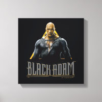 Black Adam Character and Name Graphic