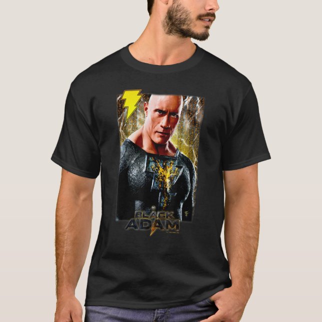 Black Adam Color Full Portrait T-Shirt (Front)