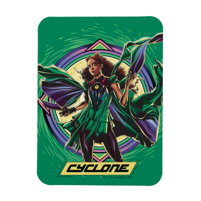 Black Adam | Cyclone Character Graphic Magnet (Vertical)
