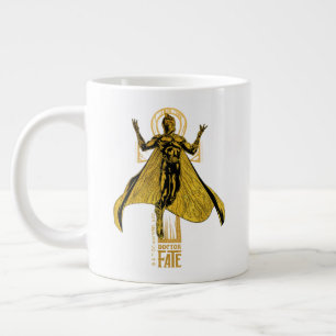 Black Adam   Doctor Fate Character Graphic Large Coffee Mug