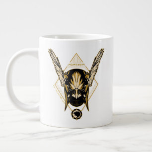 Black Adam   Hawkman Helmet Graphic Large Coffee Mug