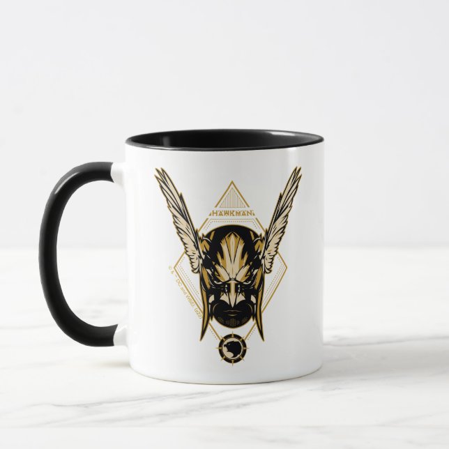 Black Adam | Hawkman Helmet Graphic Mug (Left)