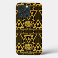 Black Adam Lightning Bolt Triangular Pattern