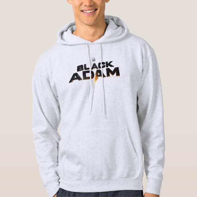 Black Adam Theatrical Logo Hoodie (Front)
