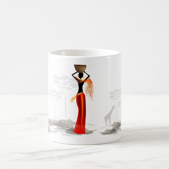 Black Africa Coffee Mug (Center)