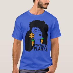Black African American Woman Vegetarian  African C T-Shirt