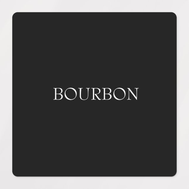 Black Alcohol Custom (Design 1)