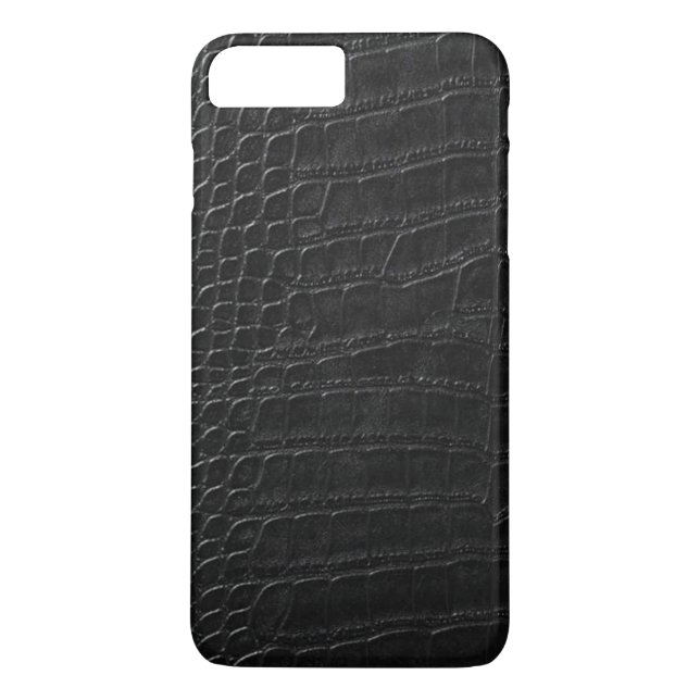 black alligator leather Case-Mate iPhone case (Back)