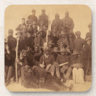 Black American Fighting Cavalry: Buffalo Warriors Coaster