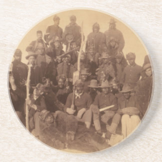 Black American Fighting Cavalry: Buffalo Warriors Coaster