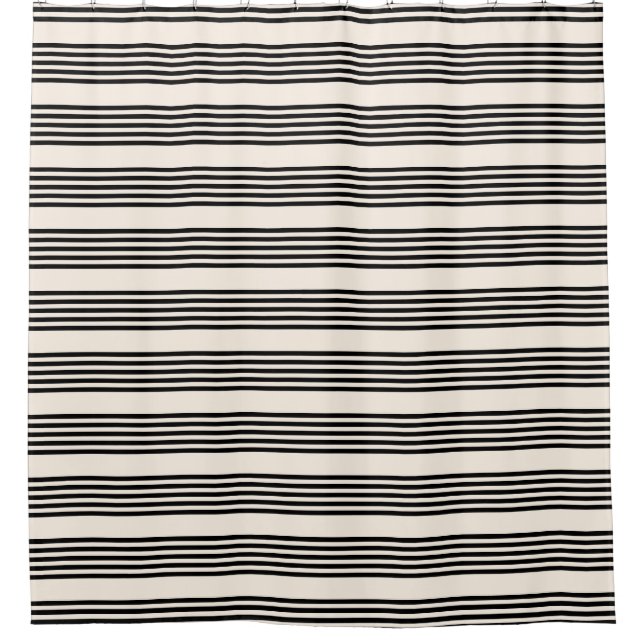 Black and beige five stripe pattern (Front)