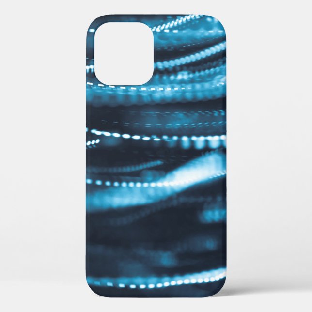 Black and blue beaded necklace Case-Mate iPhone case (Back)