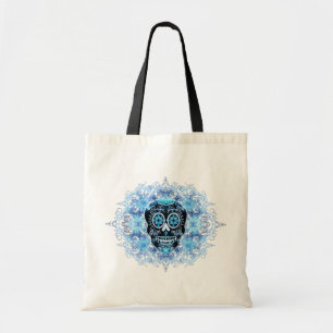 Black and Blue Calavera Bag
