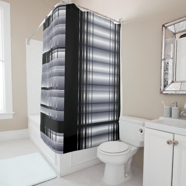 Black and Blue Pattern (In Situ)