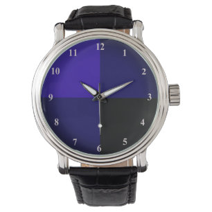 Black and Blue Watch