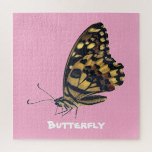 Black and Brown Butterfly, Jigsaw Puzzle