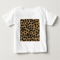 Black and Brown Cheetah Print Pattern.