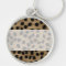 Black and Brown Cheetah Print Pattern.