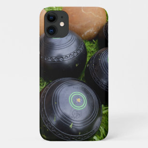 Black And Brown Lawn Bowls, iPhone 11 Case