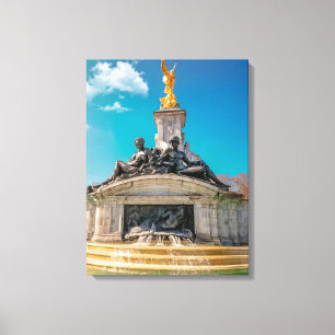 black and brown statue during daytime canvas print