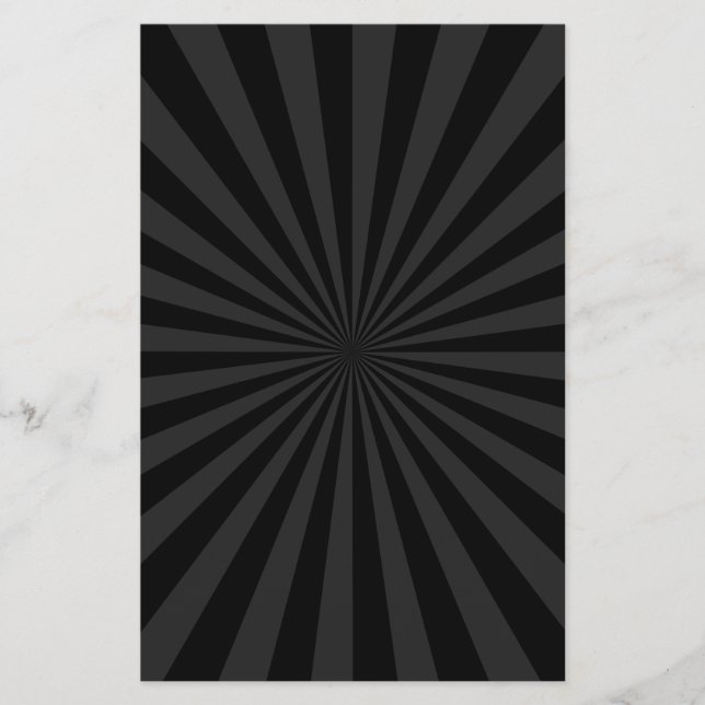 Black and Charcoal Burst Decor Customize This Flyer (Front)