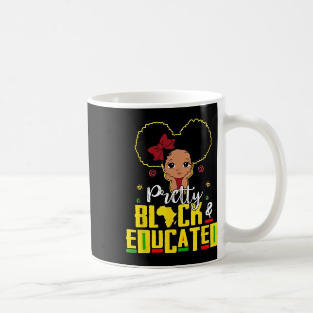 Black And Educated I Am The Strong African Queen G Coffee Mug (Right)