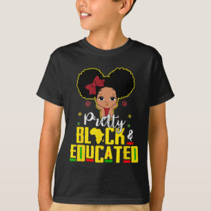 Black And Educated I Am The Strong African Queen G T-Shirt