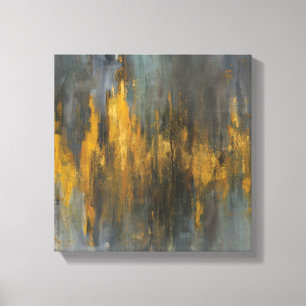 Black and Gold Abstract Print   Danhui Nai