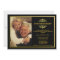 Black and Gold Anniversary Invitation